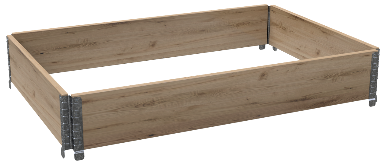 Holzaufsatzrahmen für Europaletten