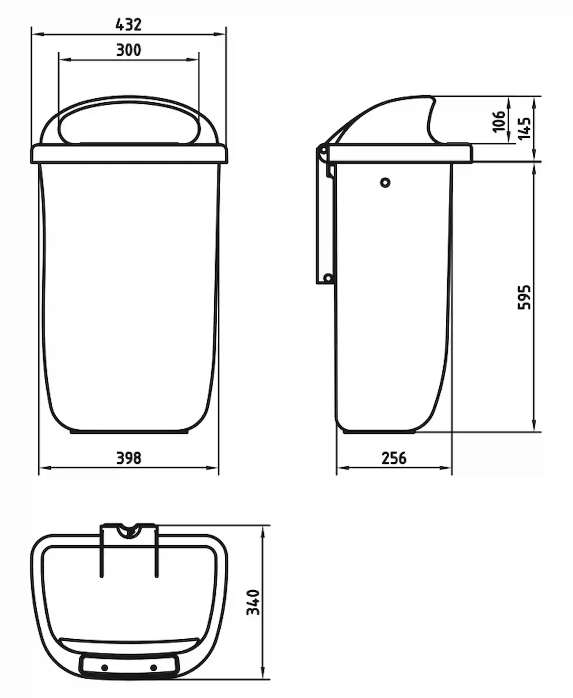 Abfallbehälter CITYMATE