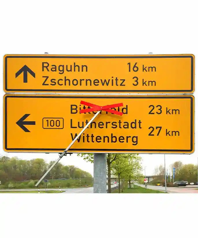 Auskreuzvorrichtung berührungsfrei