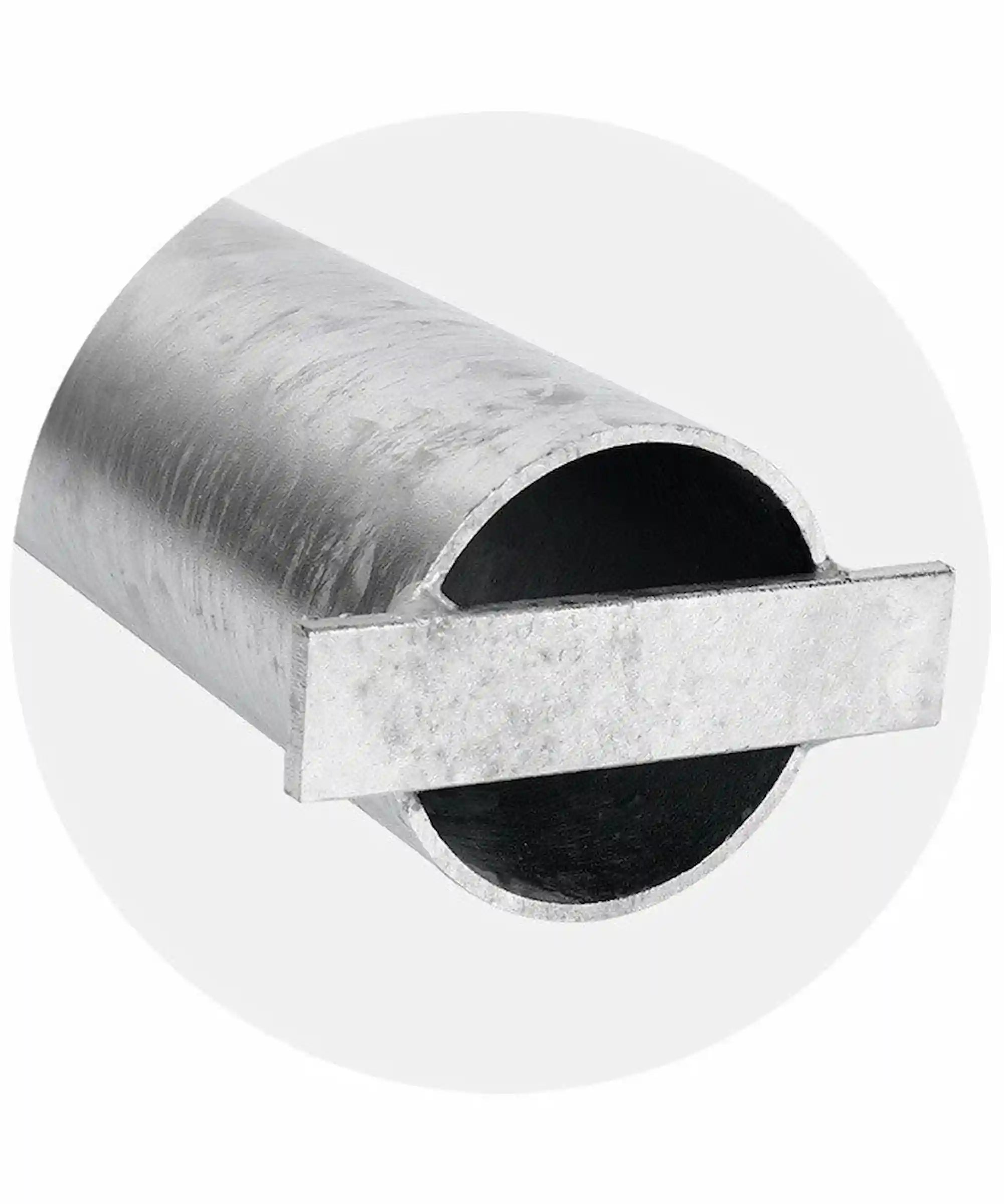 Bodenhülsen "Economy" aus Stahl (feuerverzinkt)