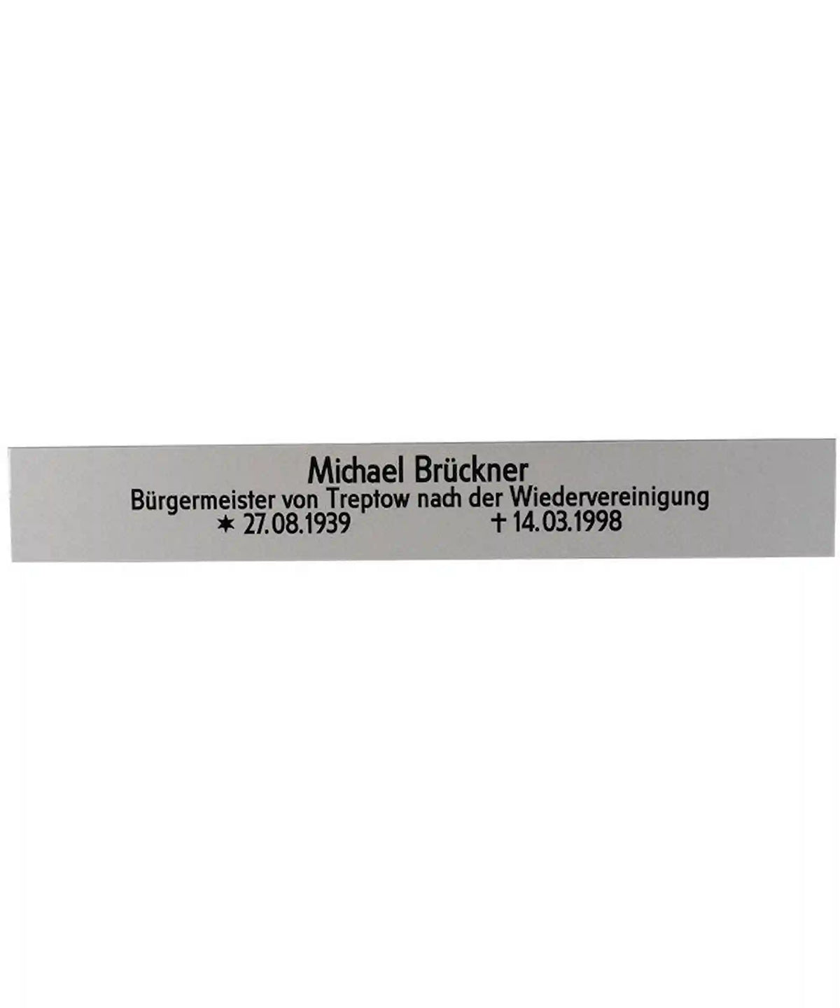 Erläuterungsschild für Verkehrszeichen "Straßennamensschild" (Berliner Schrift) - VZ 437