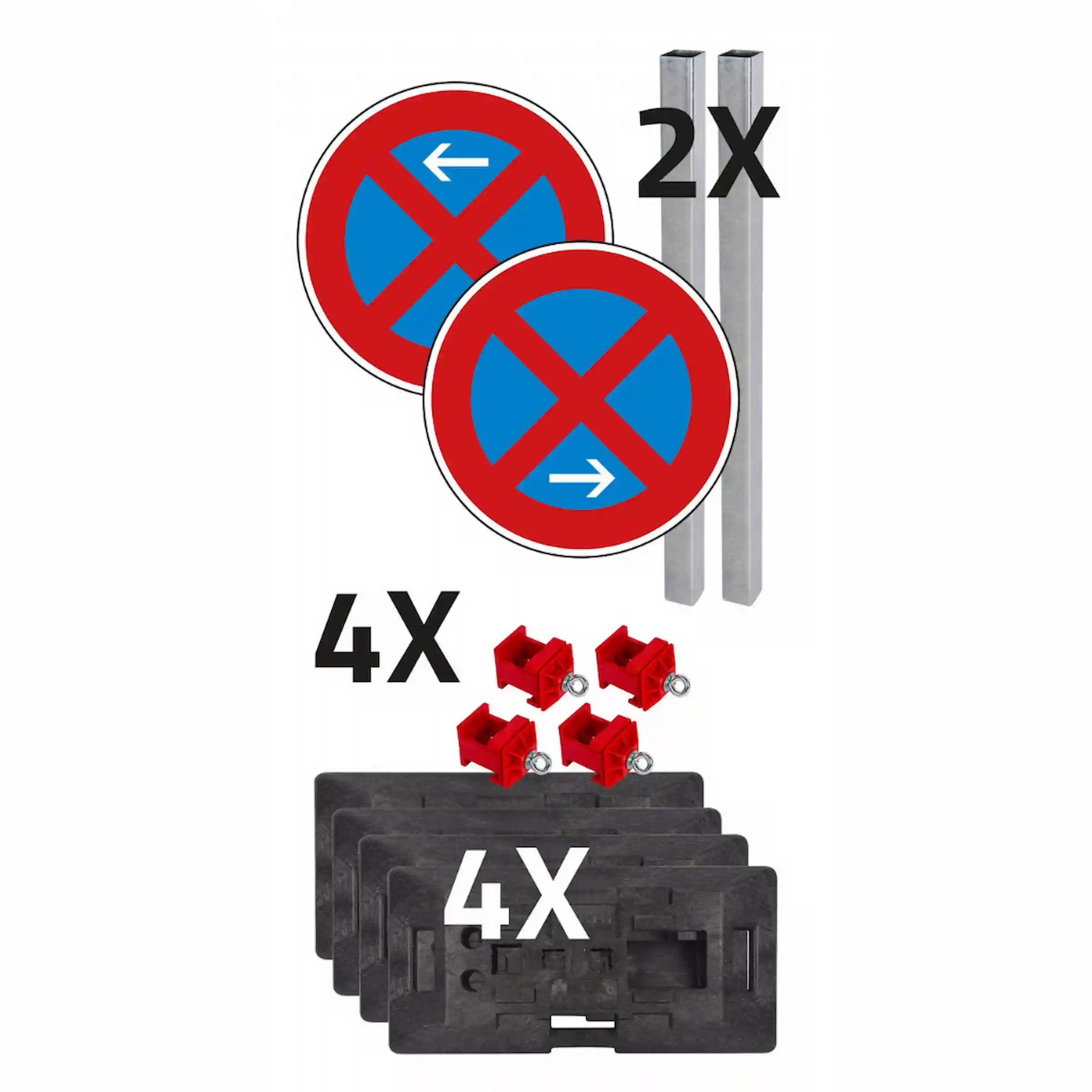 Komplettset Absolutes Halteverbot