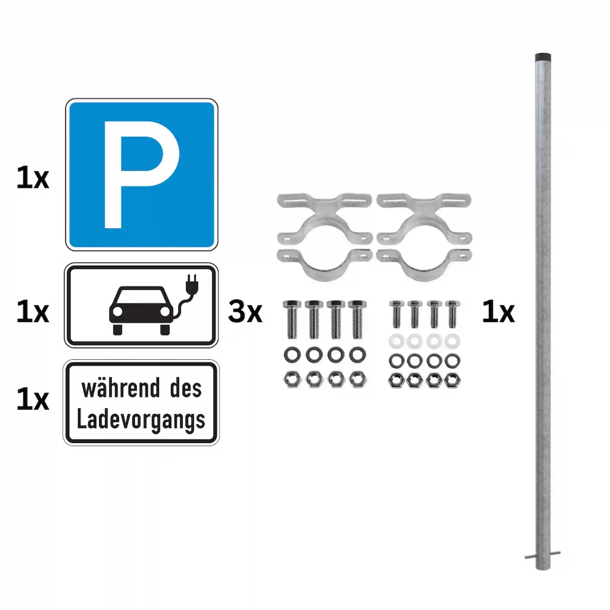 Komplettset für E-Ladesäulen