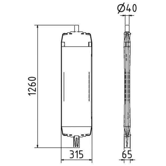 Kunststoffbake Typ 60