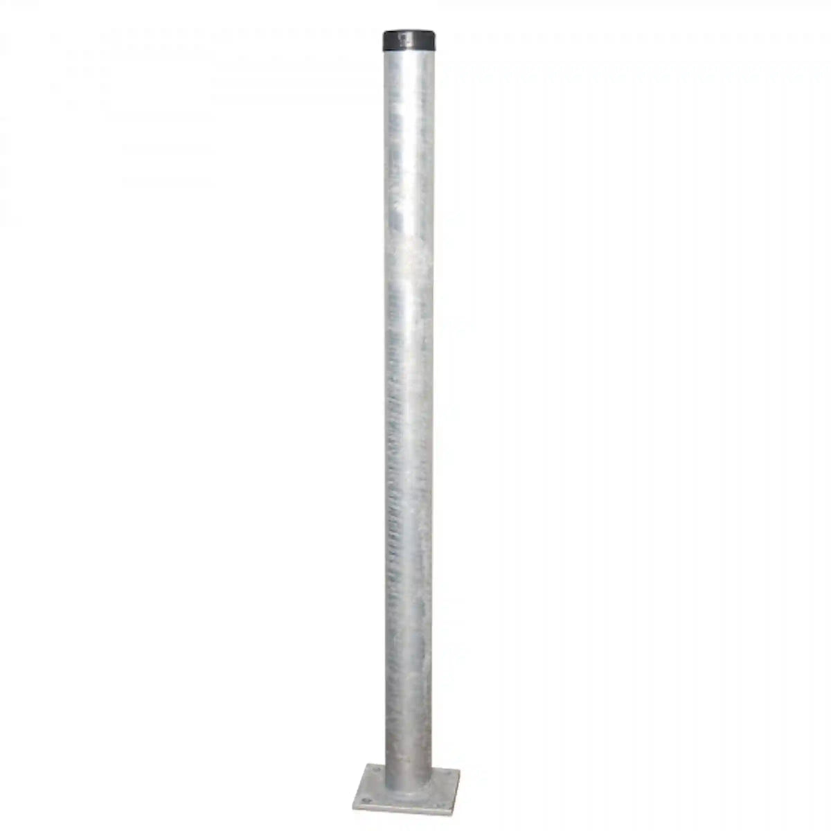 Verzinkter Mauerpfosten aus Stahl für Verkehrszeichen und Spiegel, 6,5 kg, witterungsbeständig.