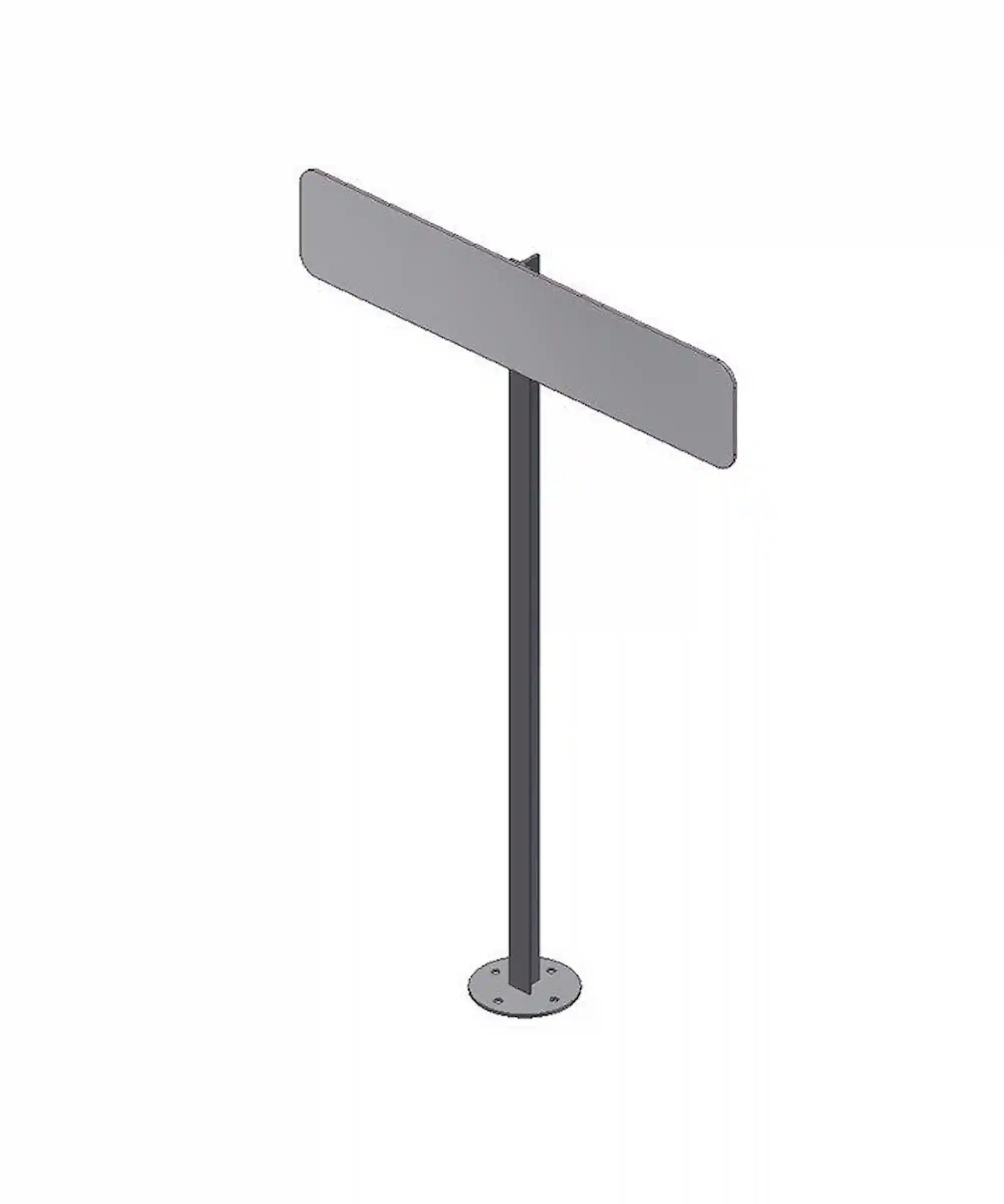 Nummernschild- bzw. Parkplatzreservierungsschild-Befestigung