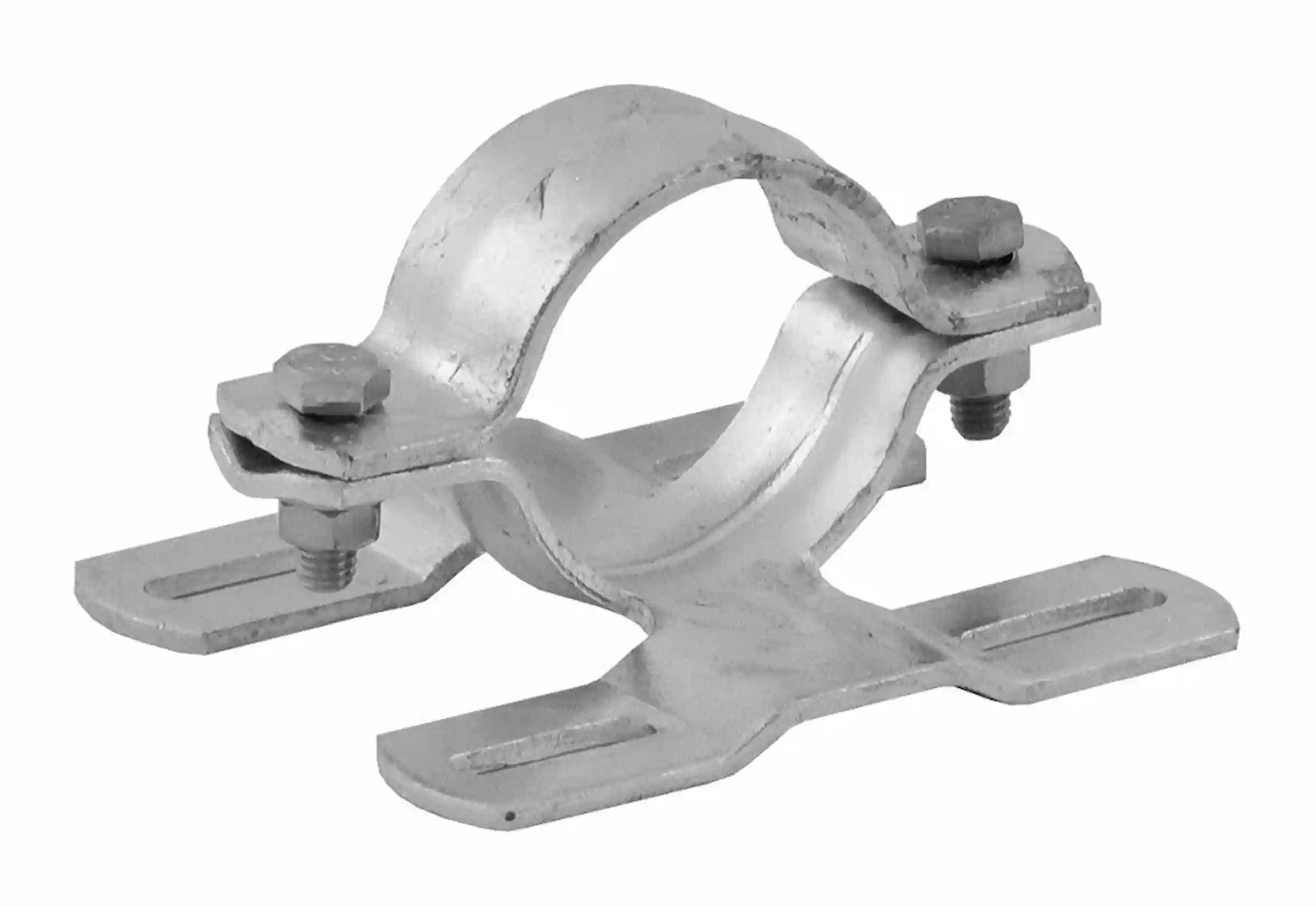 Rohrschelle mit Doppelsteg