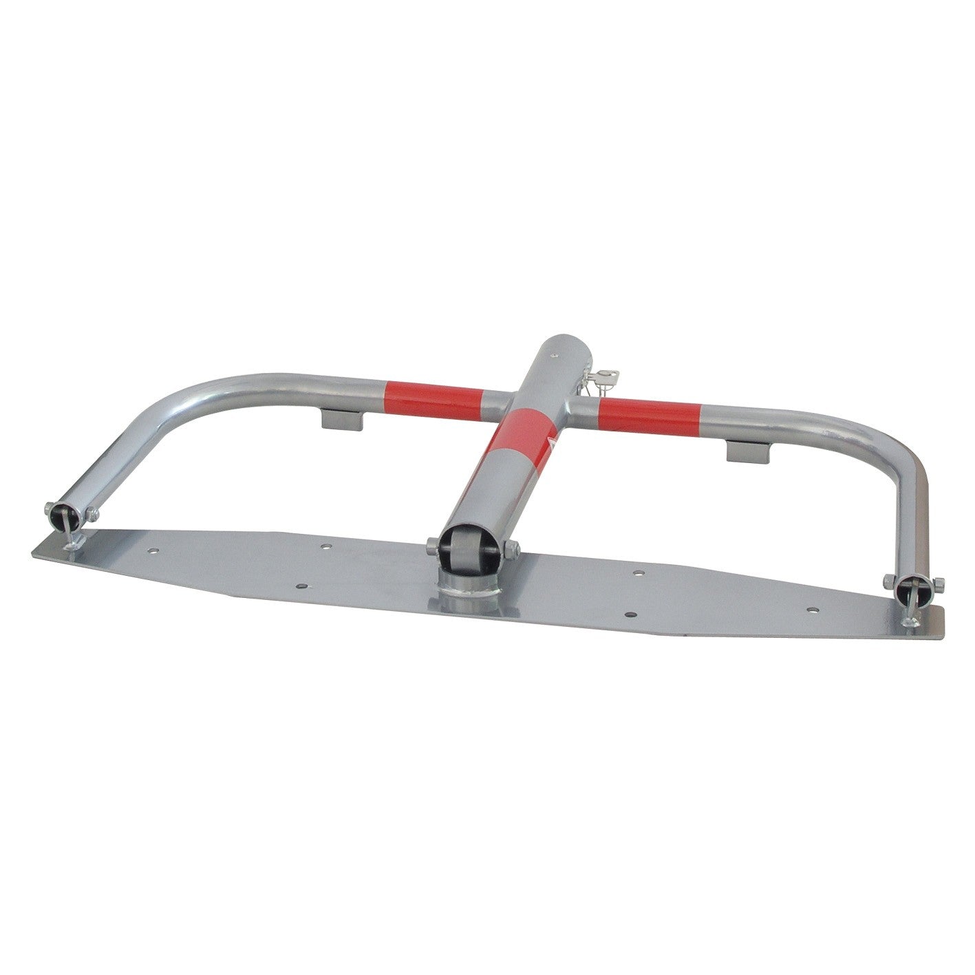 Parkplatzsperre Überflur 500 mm, umlegbar mit Profilzylinderschloss (Typ 1)