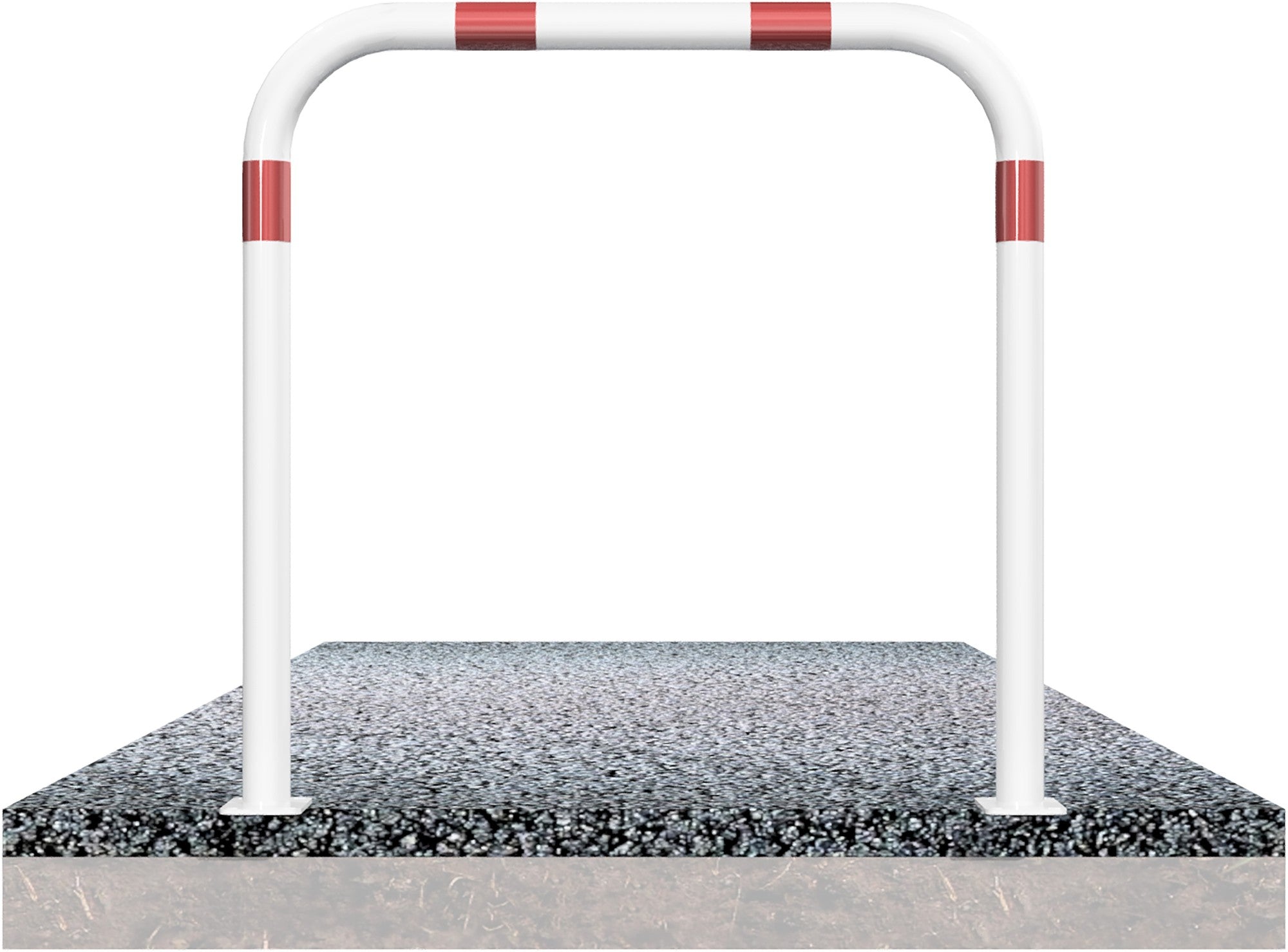 Rohrbügel, Ø 60 mm, ohne Querholm, für Dübelbefestigung