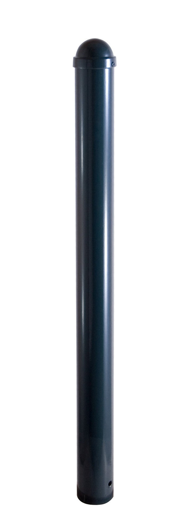Absperr-Stilpfosten Serie 496: RAL 7016 mit Zierkappe