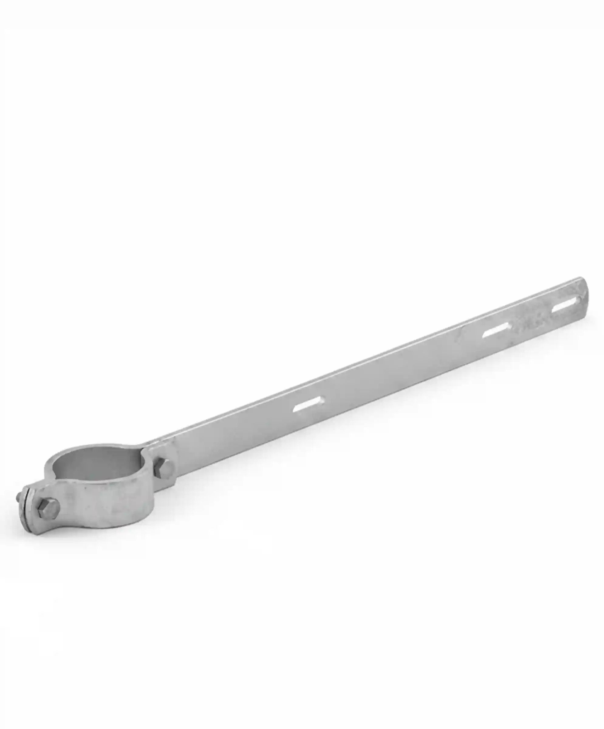 Schellen als Fahnenhalterung für Flachverkehrszeichen