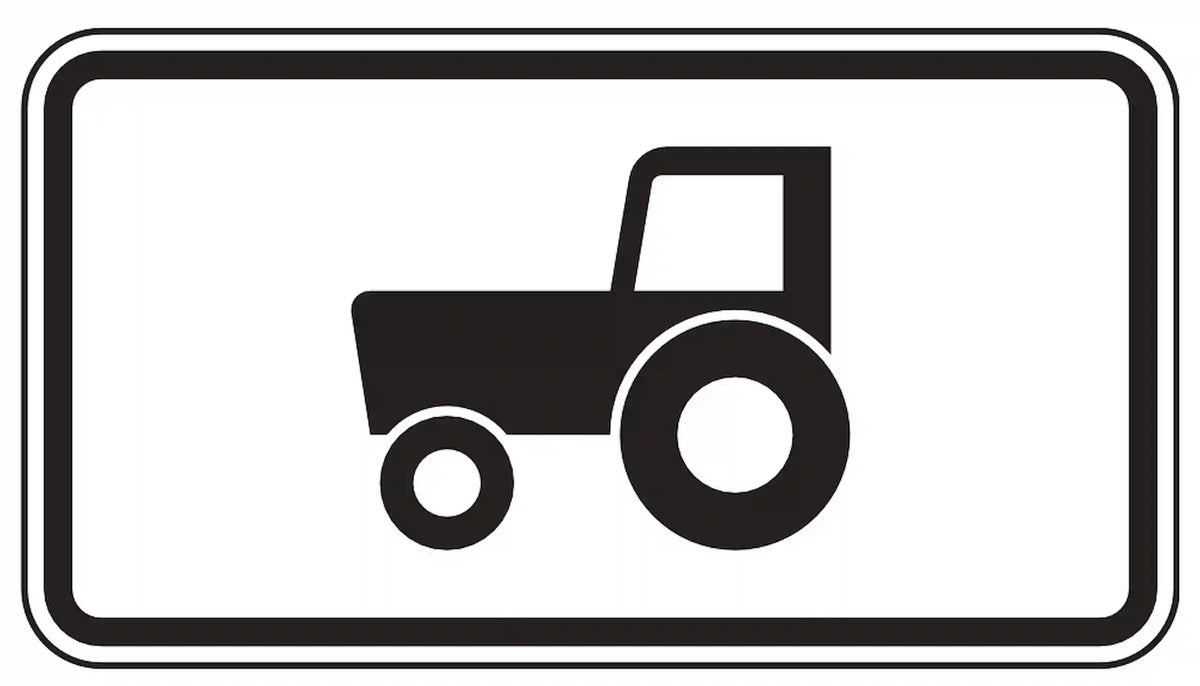Gilt für Fahrzeuge bis 25 km/h.