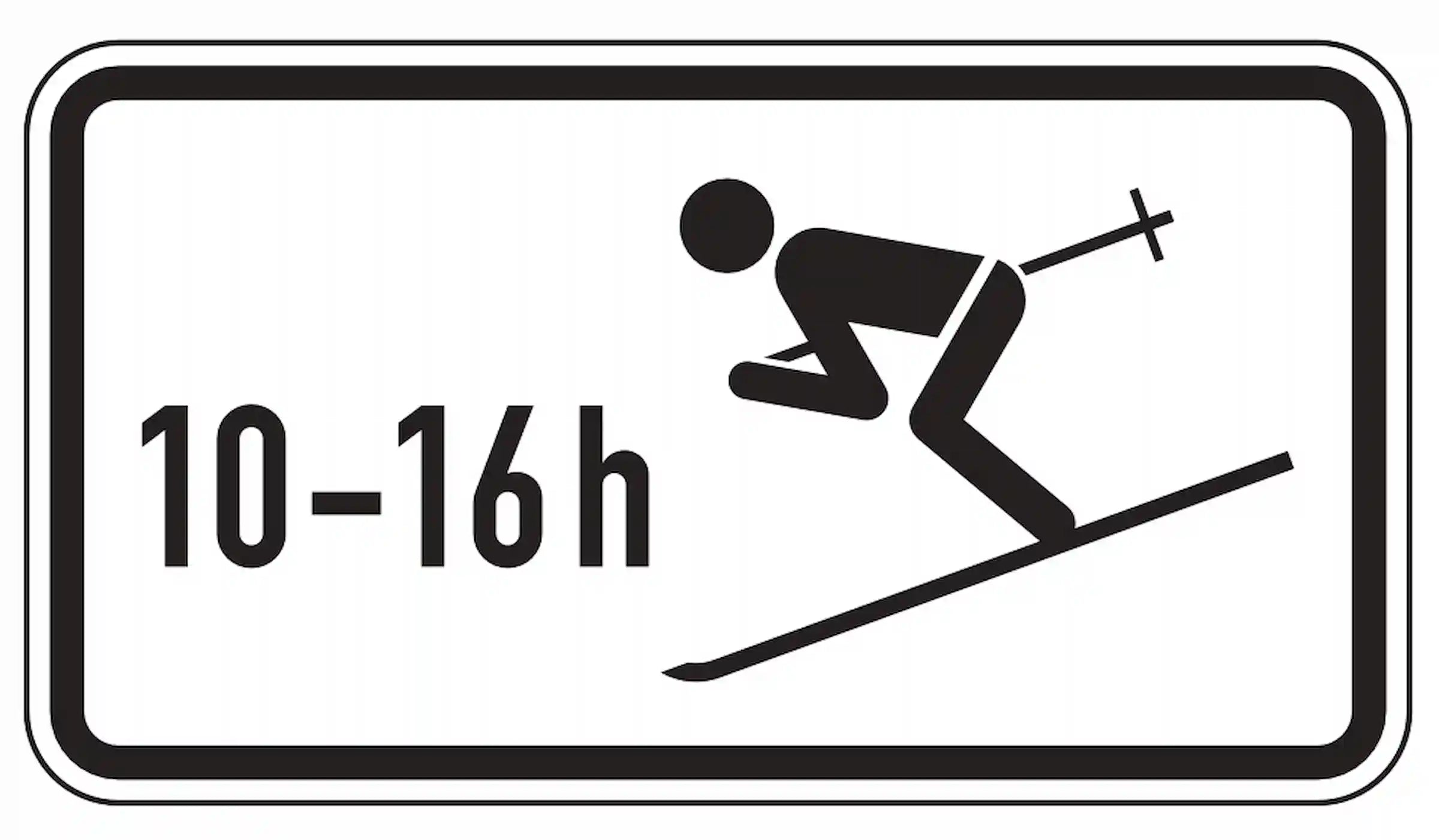 Zeitlich begrenzte Freigabe für Wintersport