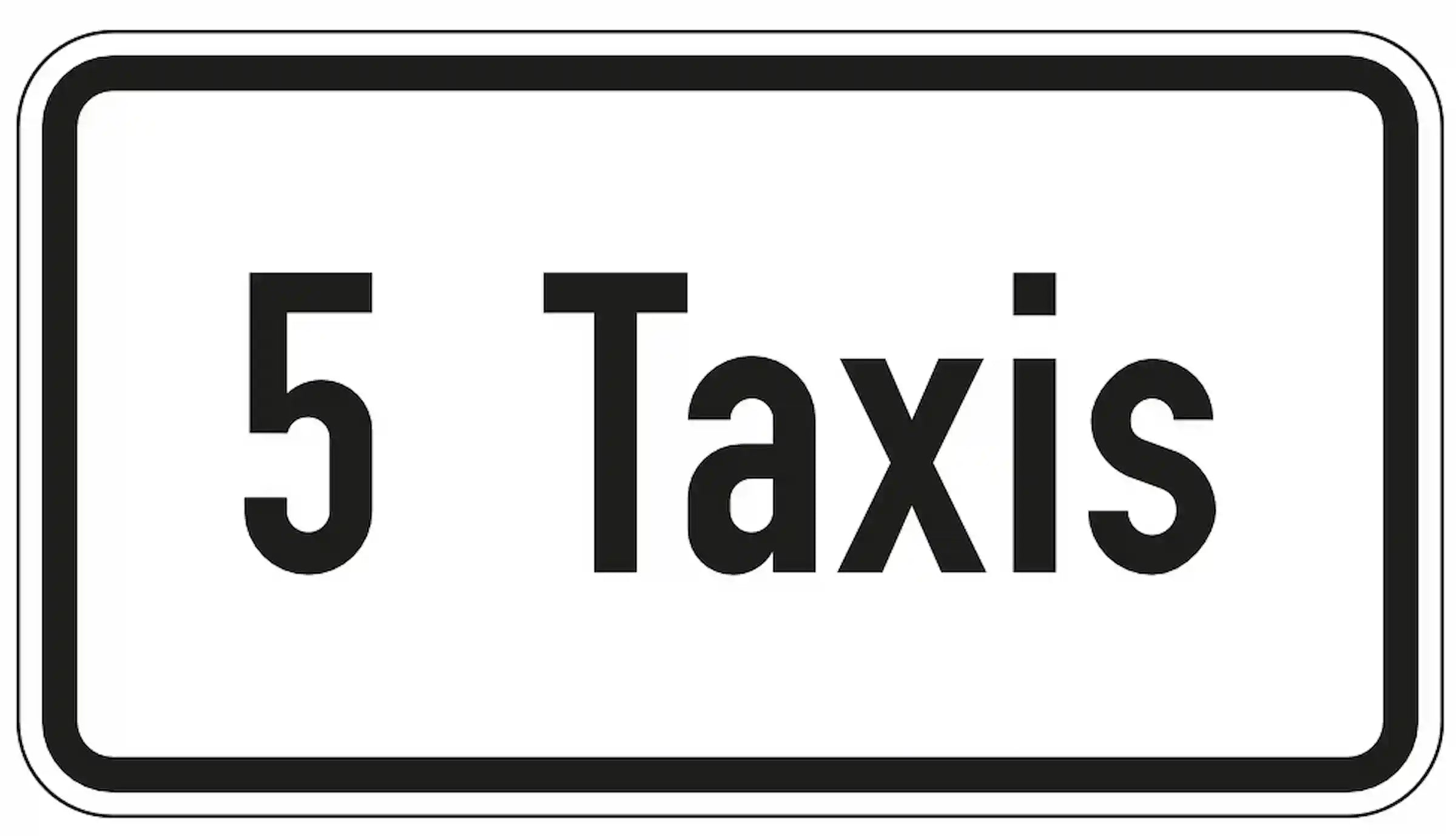 Begrenzung auf festgelegte Taxi-Anzahl