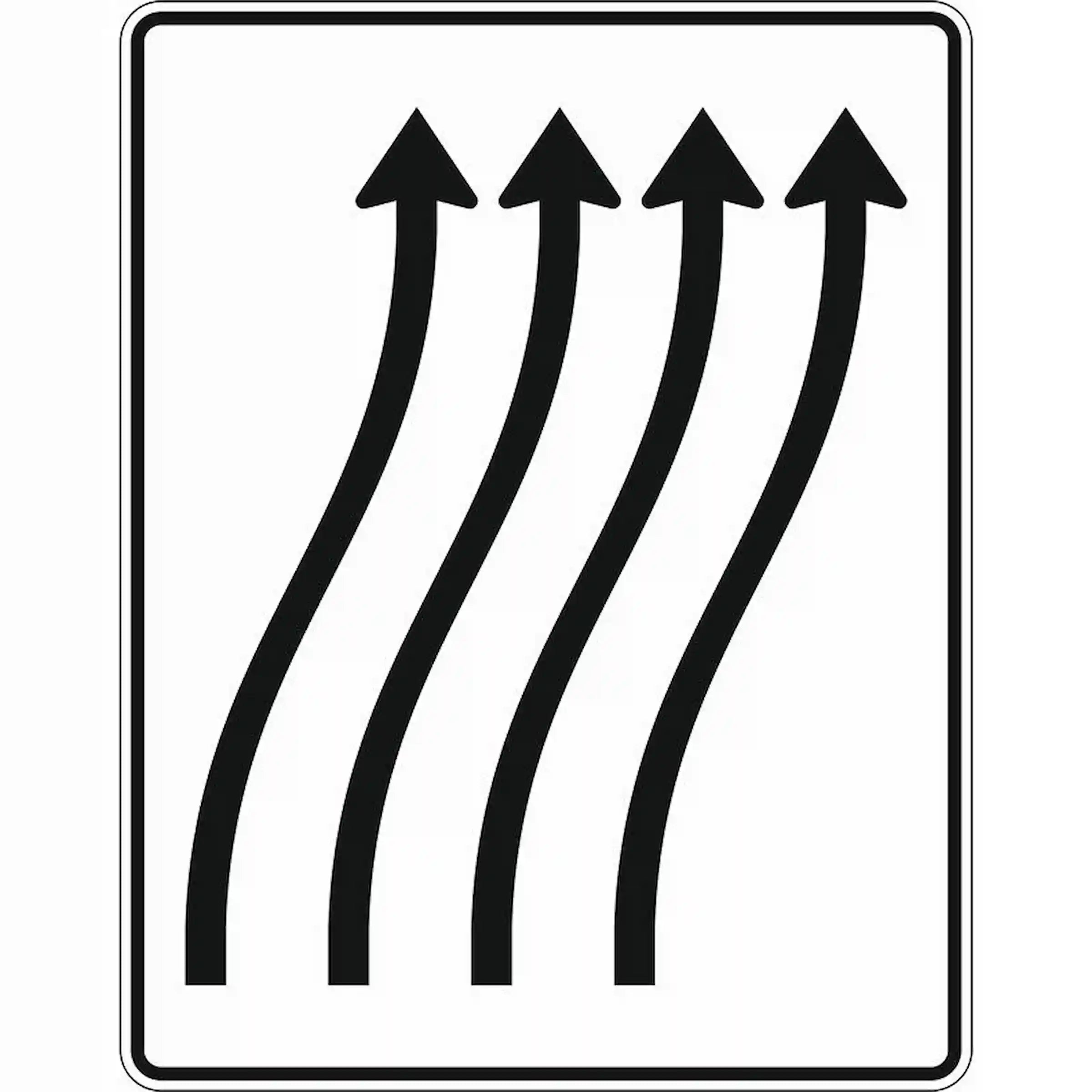 Verkehrszeichen 511-23 „Verschwenkungstafel“ - VZ 511-23