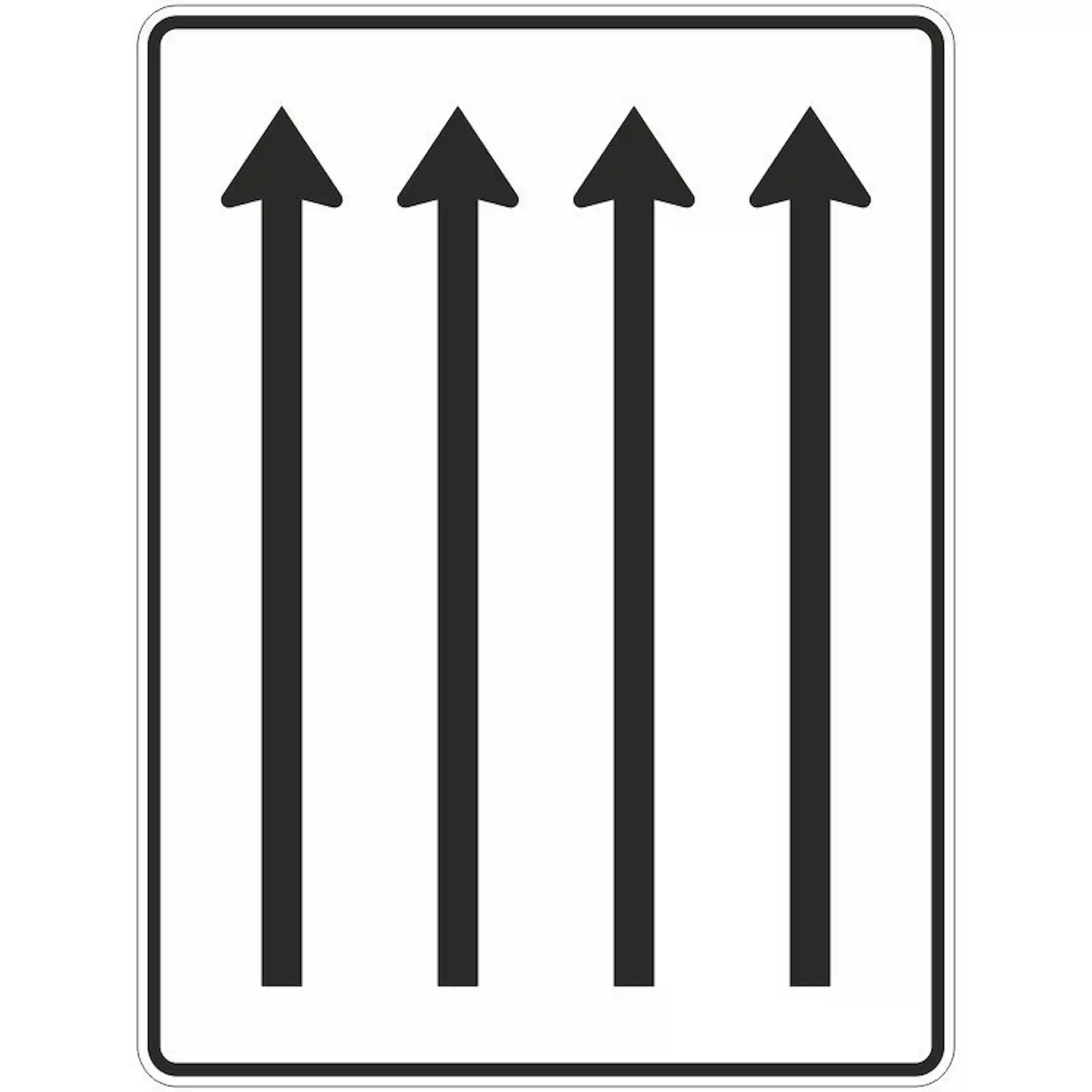 Verkehrszeichen 521-32 „Fahrstreifentafel“ - VZ 521-32