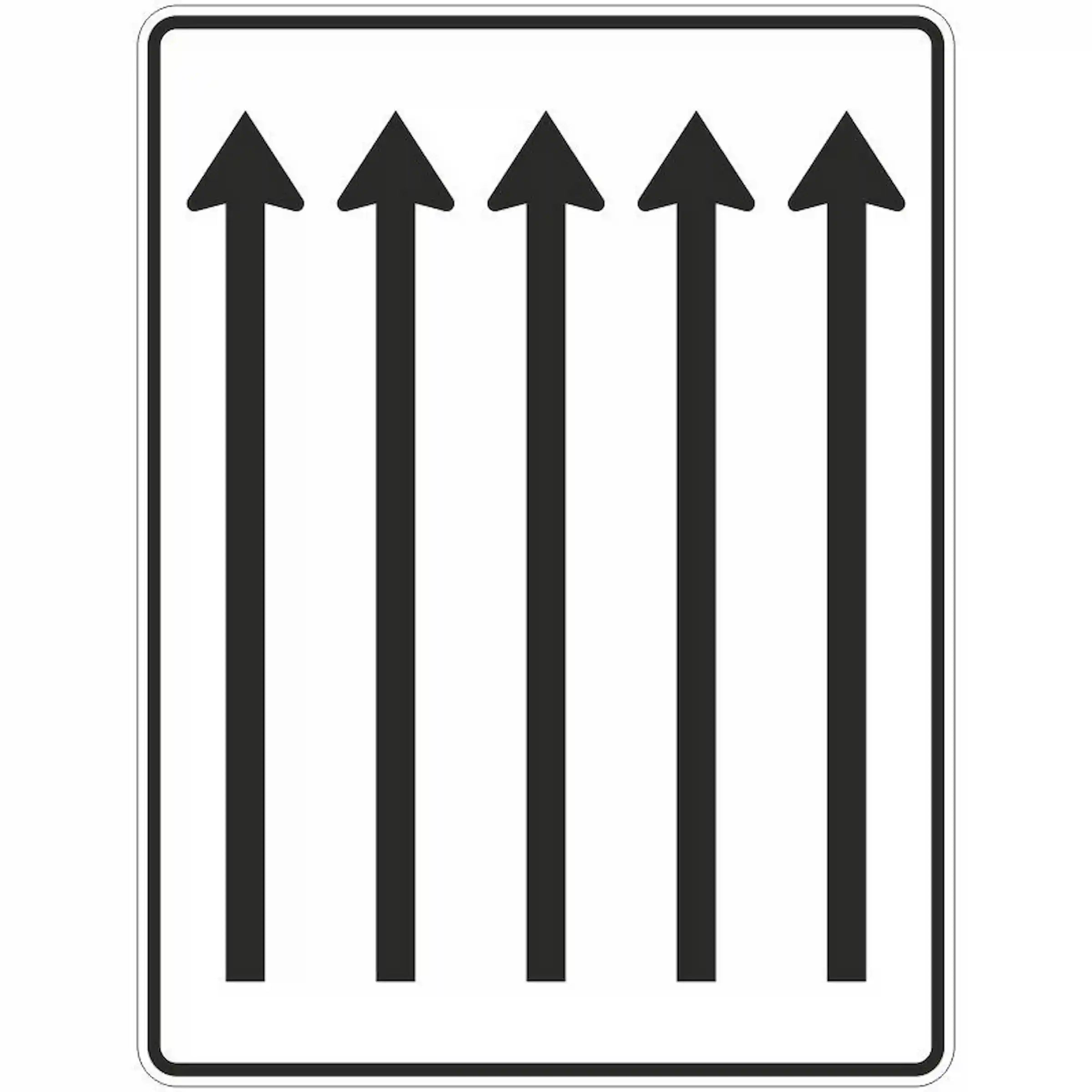Verkehrszeichen 521-33 „Fahrstreifentafel“ - VZ 521-33