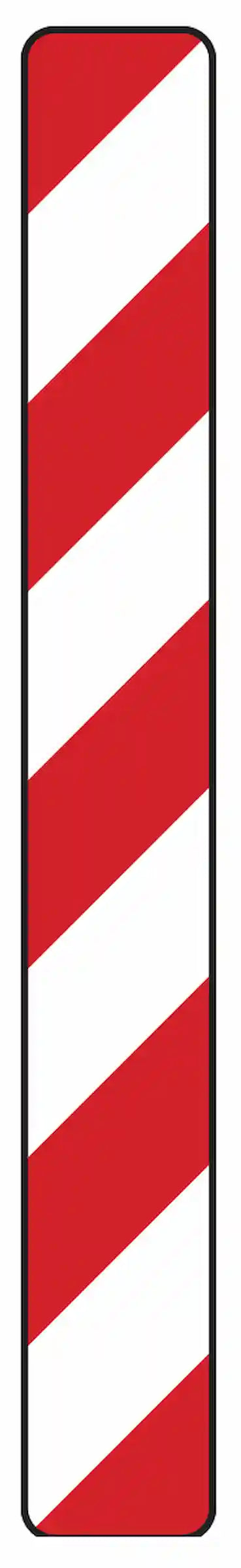 Verkehrszeichen 605-12 „Warnbake, Aufstellung rechts“ - VZ 605-12