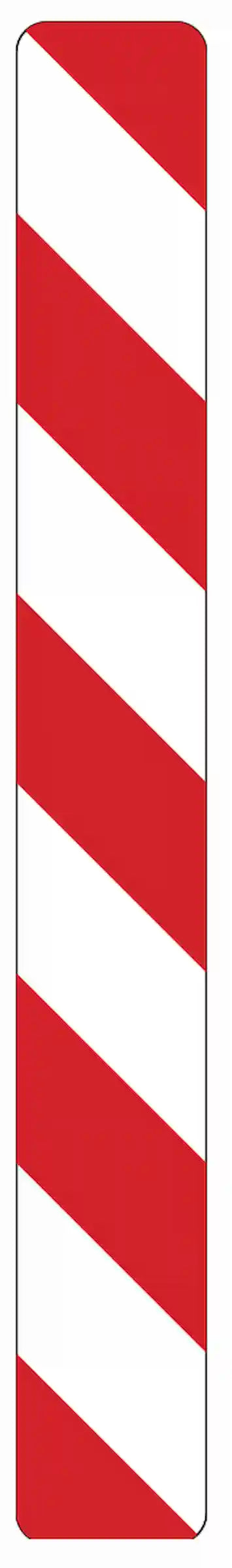 Verkehrszeichen 605-22 „Warnbake, Aufstellung links“ - VZ 605-22