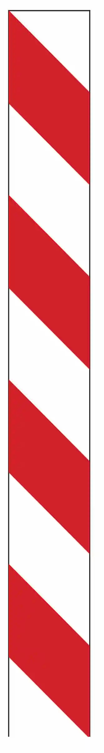 Verkehrszeichen 627-20 „Leitmal, Anbringung links (senkrecht)“ - VZ 627-20