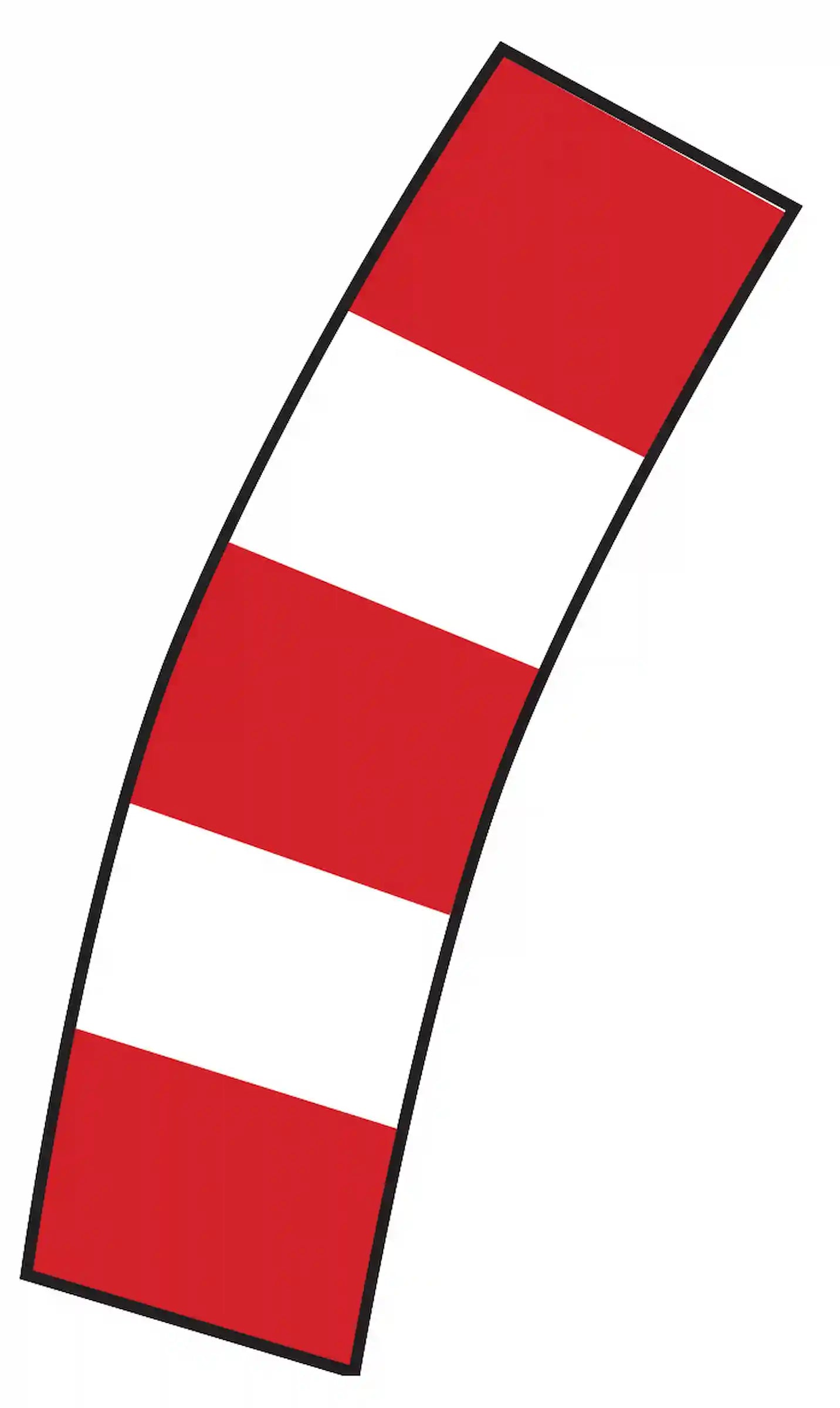 Verkehrszeichen 627-50 „Leitmal gebogen“ - VZ 627-50