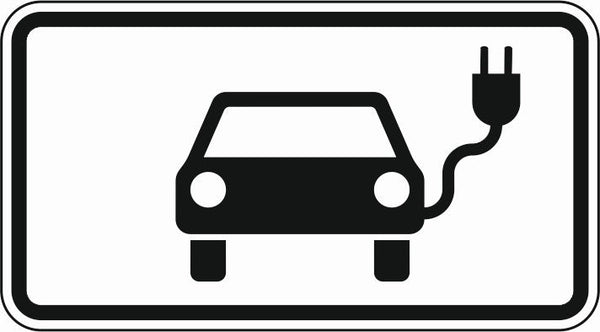 Verkehrszeichen "Elektrisch betriebene Fahrzeuge" - VZ 1010-66