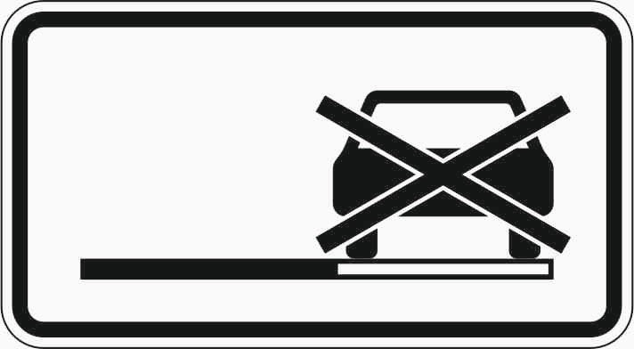 Verkehrszeichen "Halteverbot auch auf dem Seitenstreifen" - VZ 1060-31