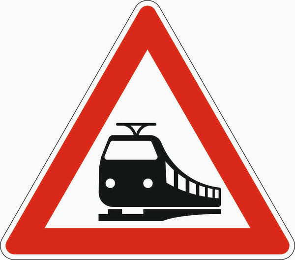 Verkehrszeichen "Bahnübergang" - VZ 151