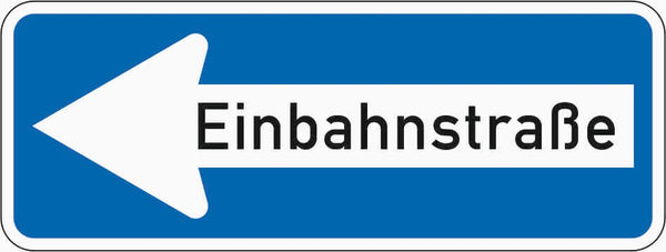 Verkehrszeichen "Einbahnstraße linksweisend" - VZ 220-10