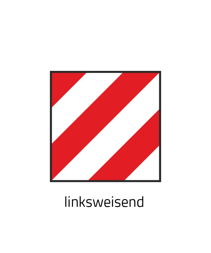 LANFOR-Warnmarkierung für Anbau- und angehängte Geräte an Landmaschinen und Traktoren