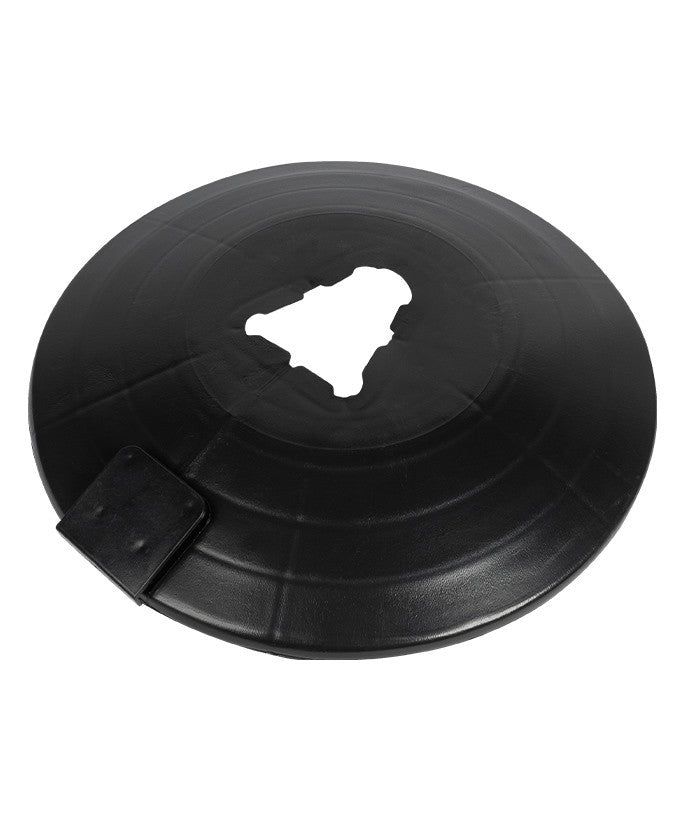 Umrandungsplatte für Sockel-Leitpfosten (Gras-Stopp-Platte)