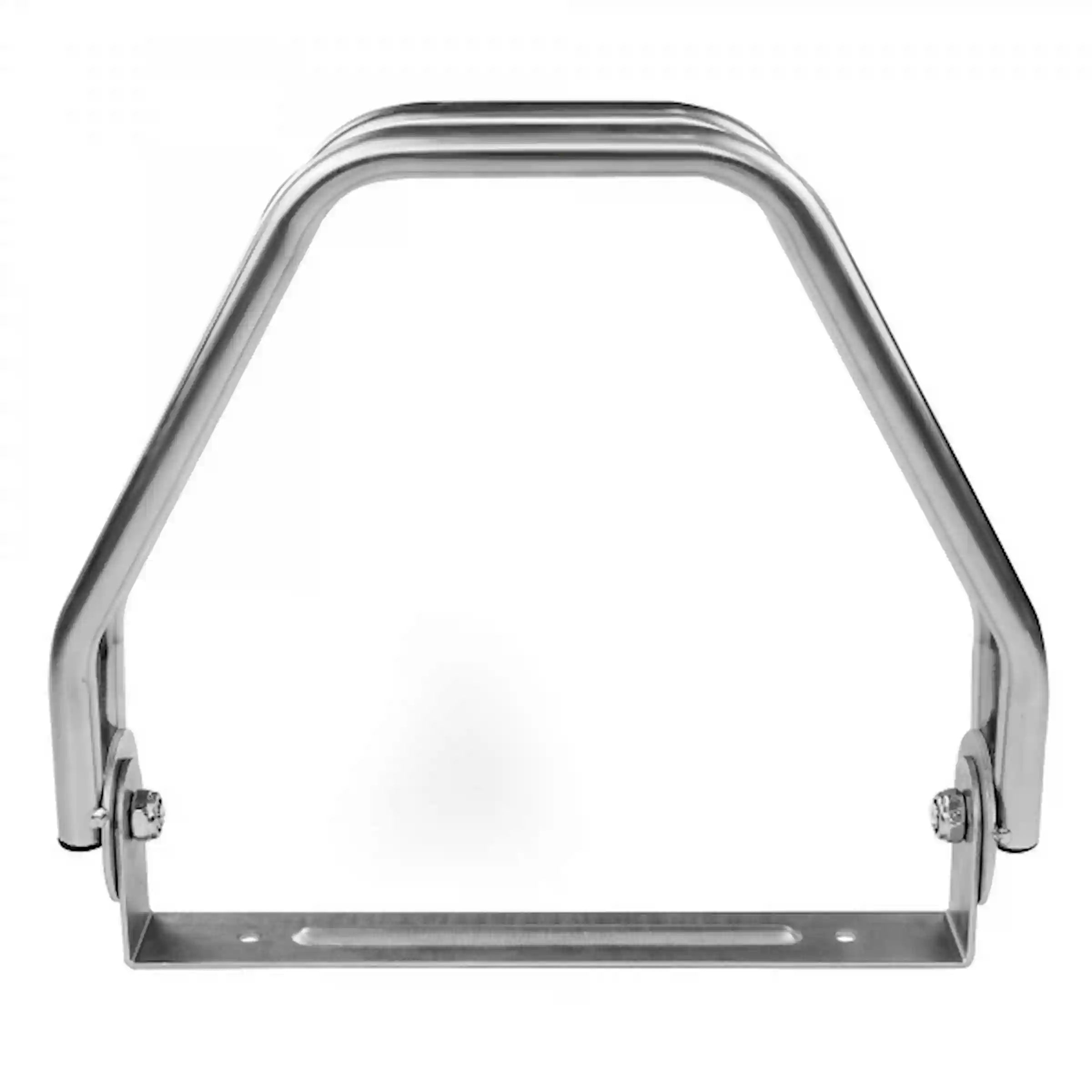 Platzsparender Wandfahrradständer zur seitlichen Einstellung.