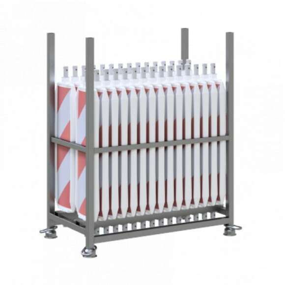 Lager- und Transportpalette für Leitbake (BASt geprüft)