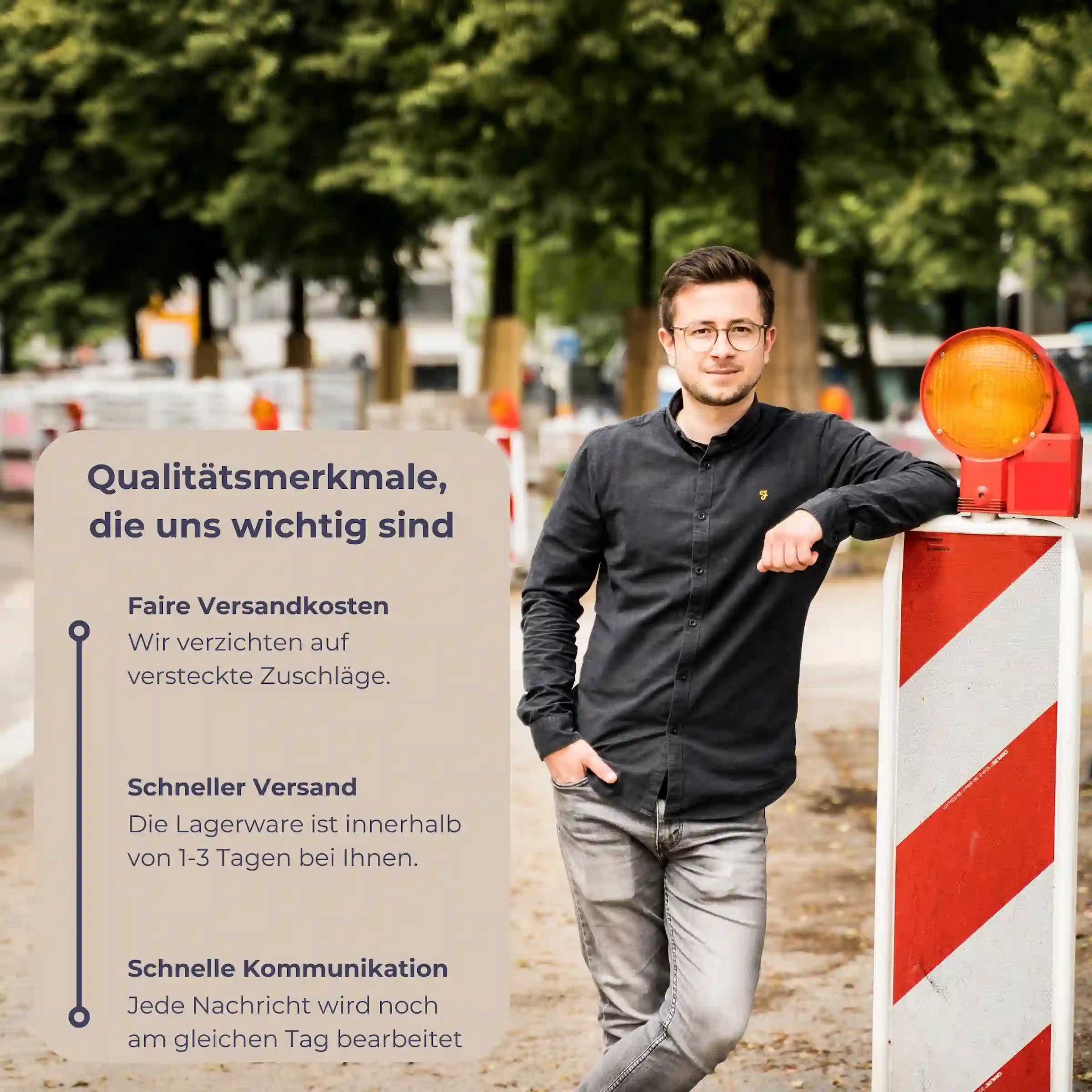 Die Qualitätsmerkmale von Menne Verkehrstechnik.