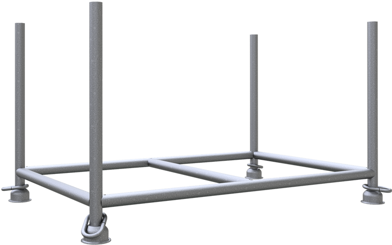 Stapelpalette 1,43 m x 0,87 m x 0,70 m