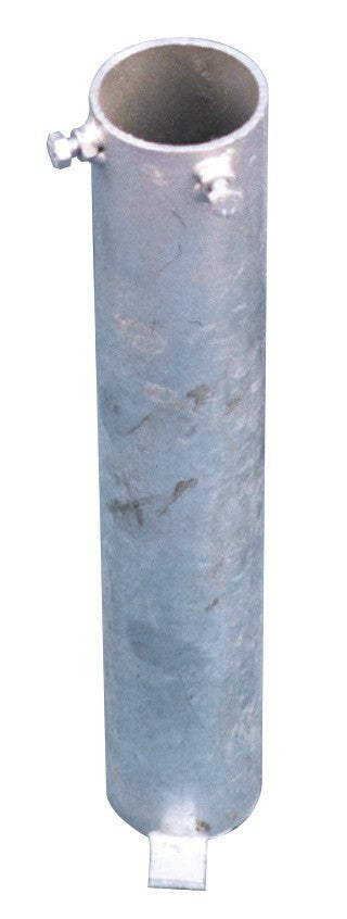 Bodenhülse mit Verschraubung für 60 mm Pfosten