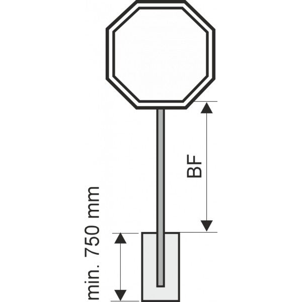 Rohrrahmen STOP