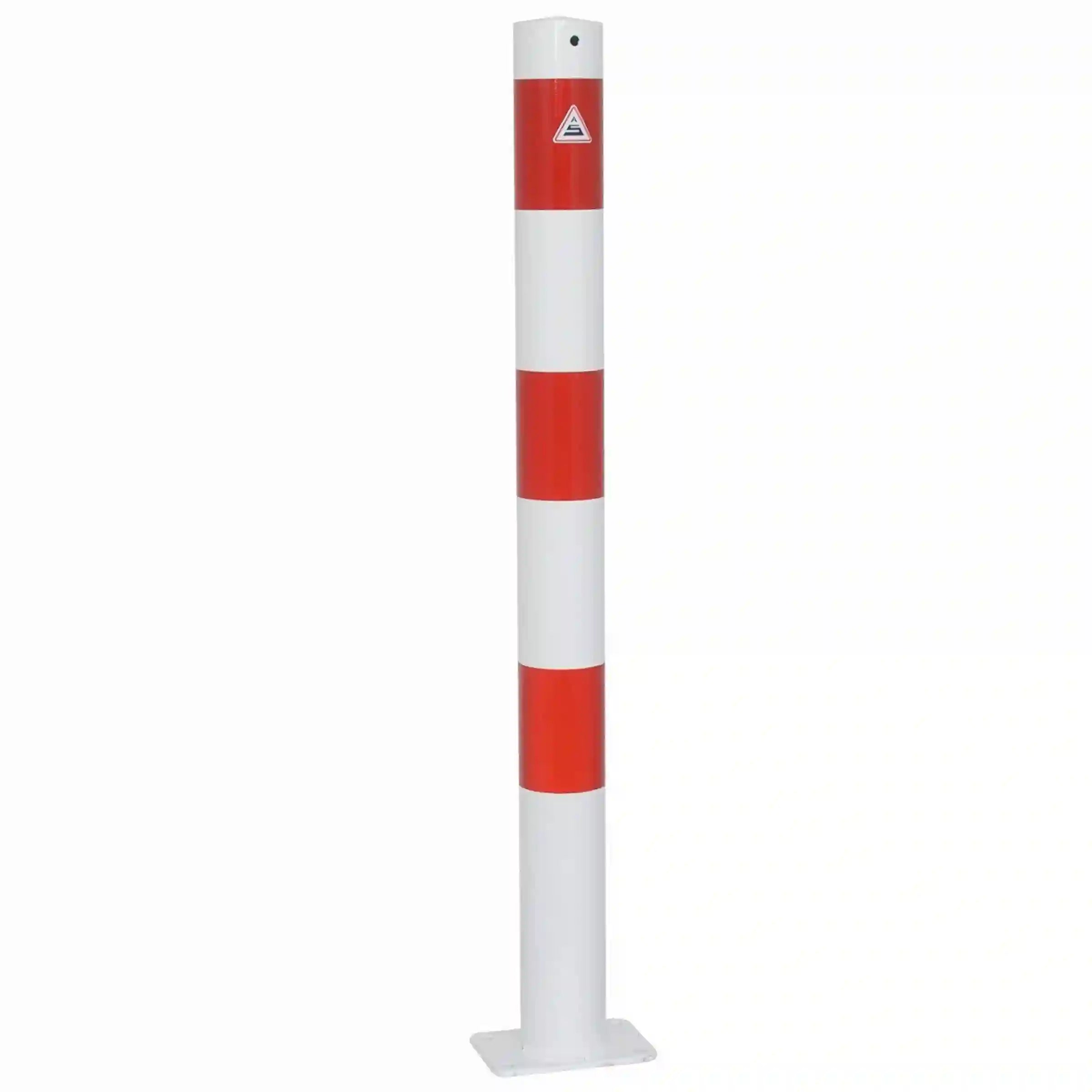 Absperrpfosten, Ø 76 mm, Ortsfest, für Dübelbefestigung