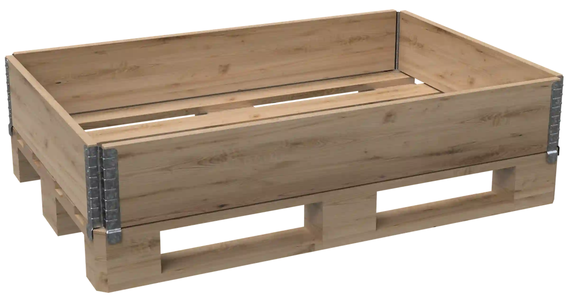 Holzaufsatzrahmen für Europaletten