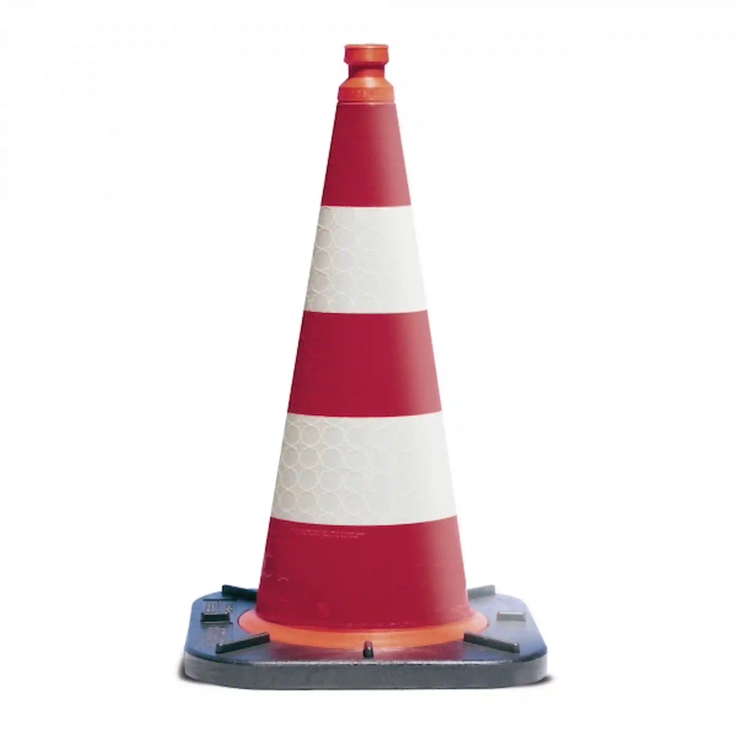 MORION ReflexKegel mit Reflexfolie und Recyclingfuß – TL-konform, standfest und umweltfreundlich.