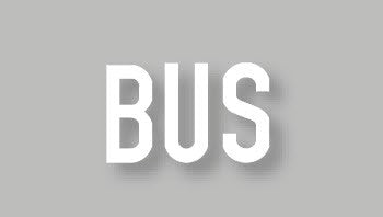 PREMARK Buchstaben "BUS"