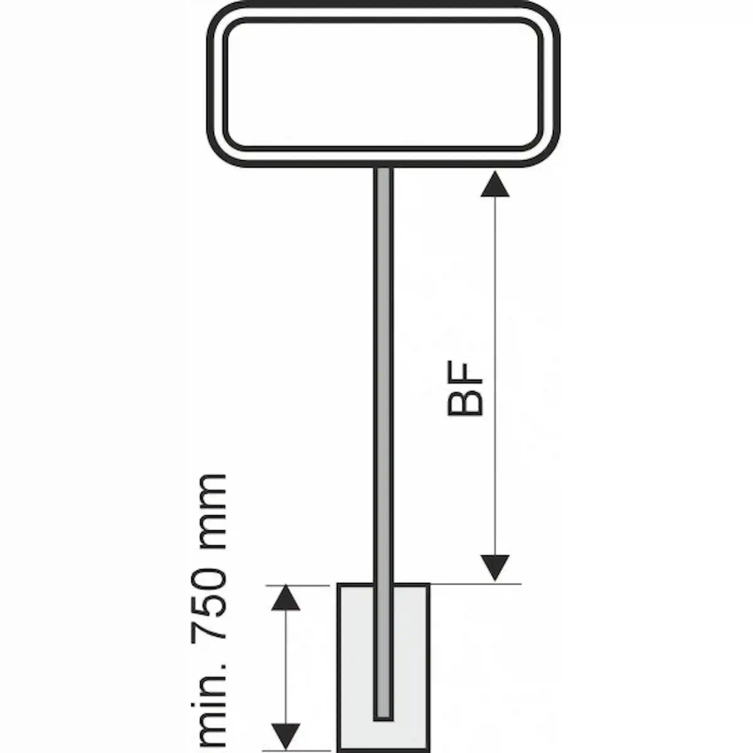 Rohrrahmen Rechteckig Quer