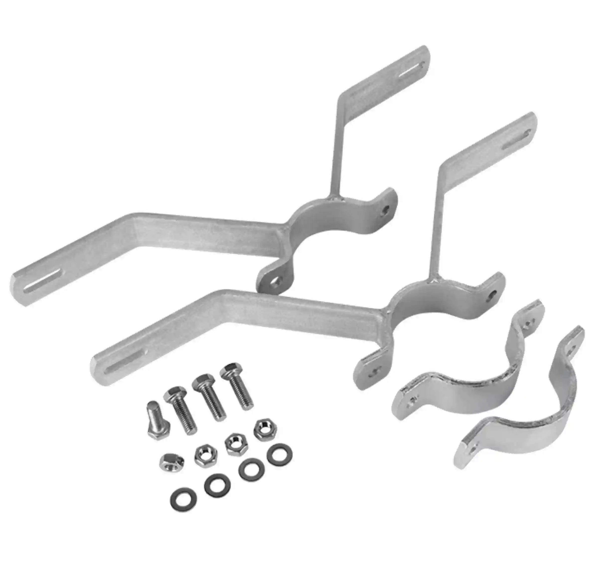 Spezialschelle zur Befestigung von Andreaskreuzen