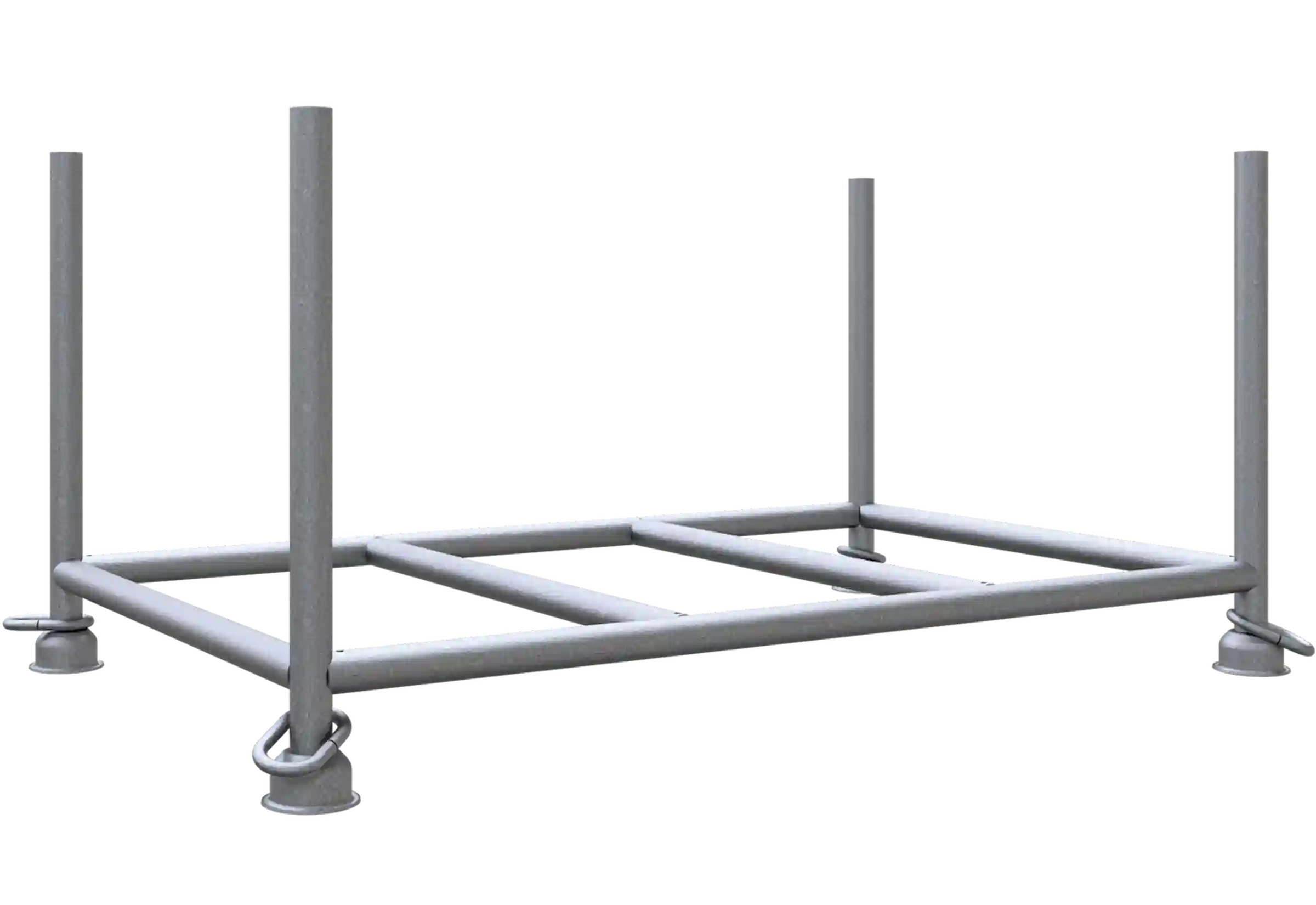 Stapelpalette 1,50 m x 0,87 m x 0,60 m