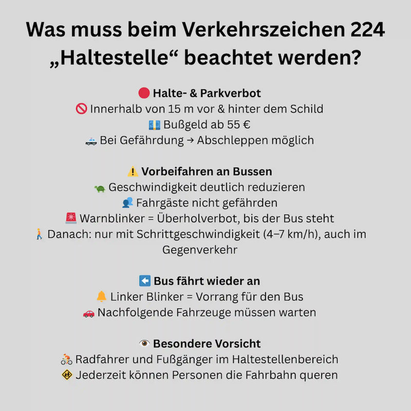 Verkeersbord "bushalte/tramhalte" - VZ 224