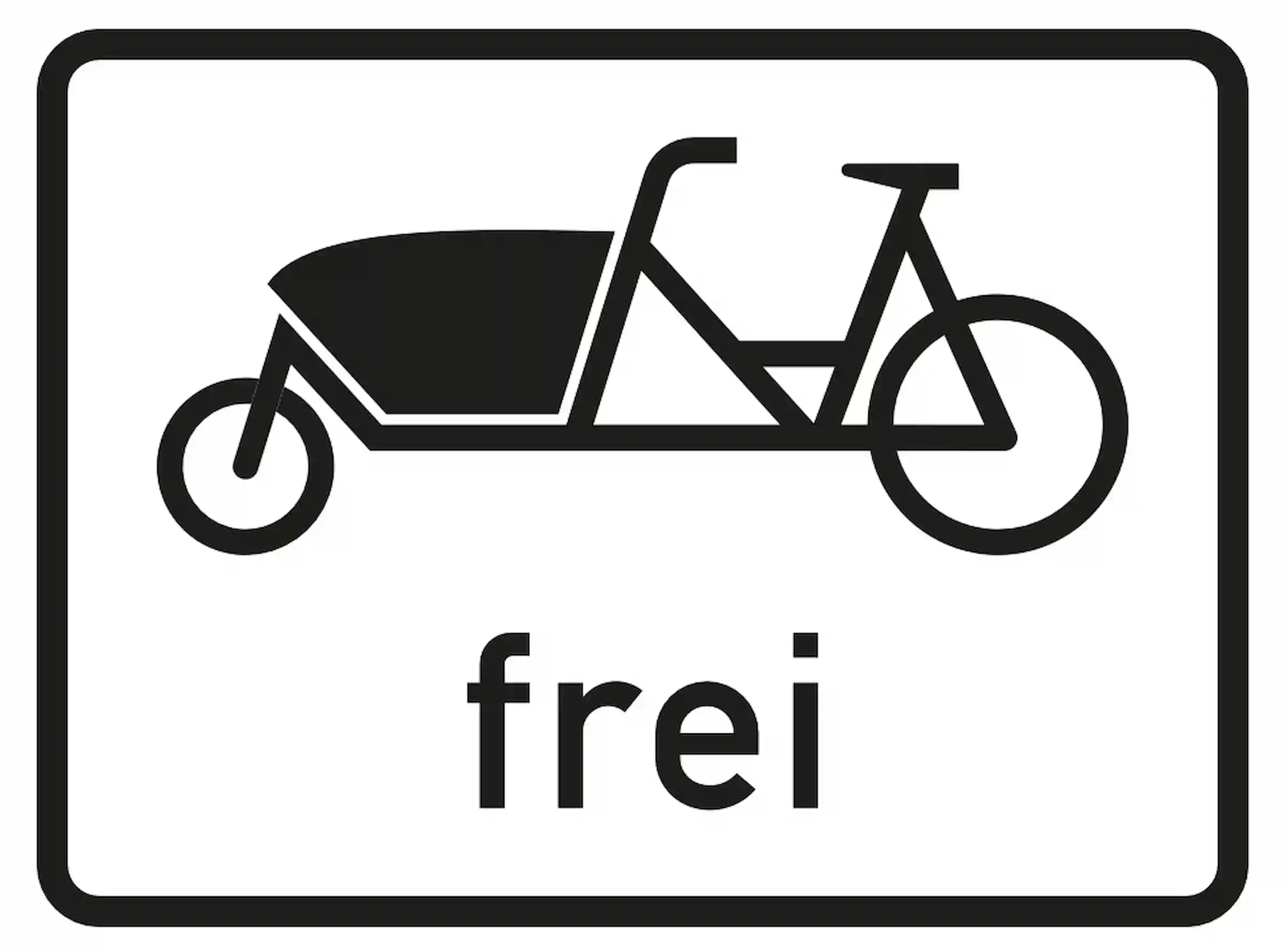 Lastenfahrräder frei