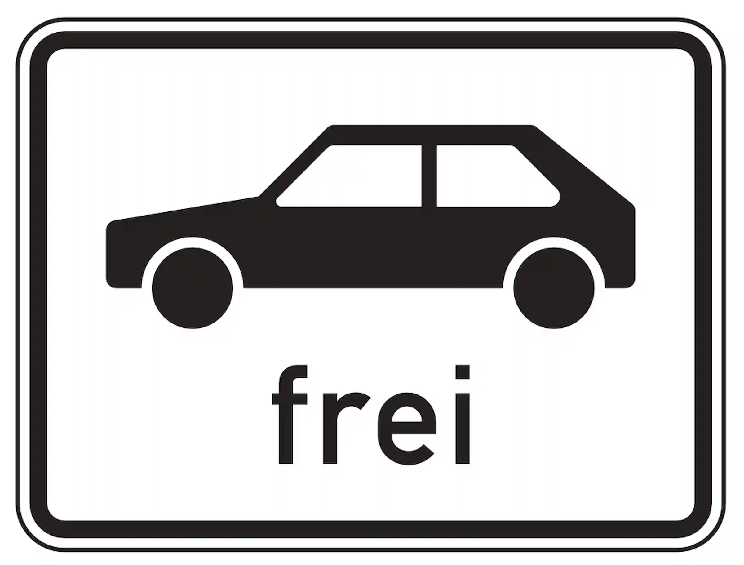 Personenkraftwagen frei