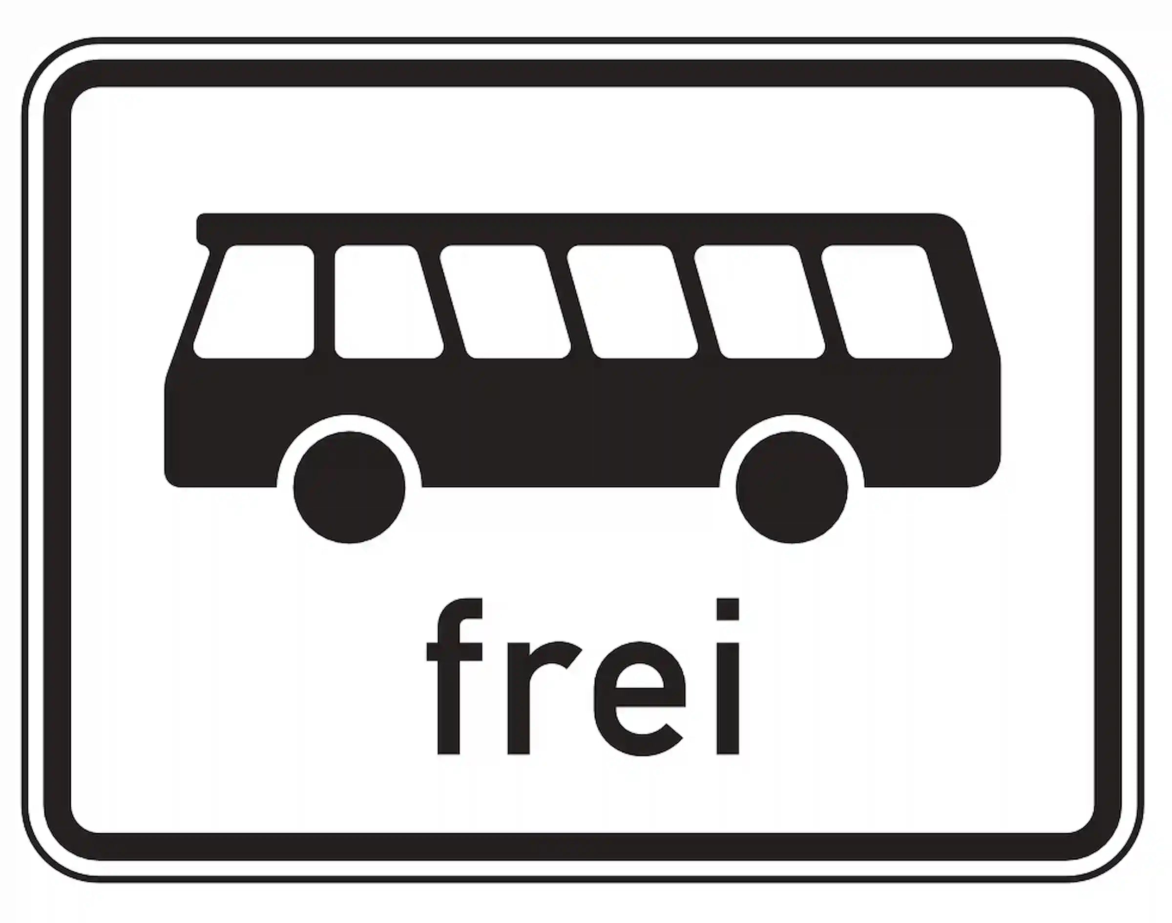 Kraftomnibusse frei
