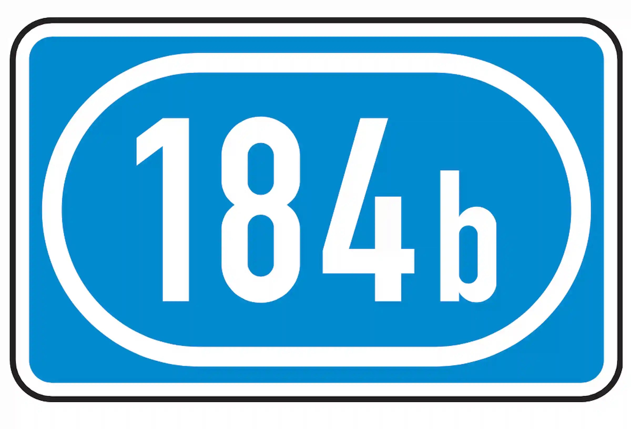 Verkehrszeichen "Knotenpunkte der Autobahnen, drei- oder mehrstellige Nummern" - VZ 406-51