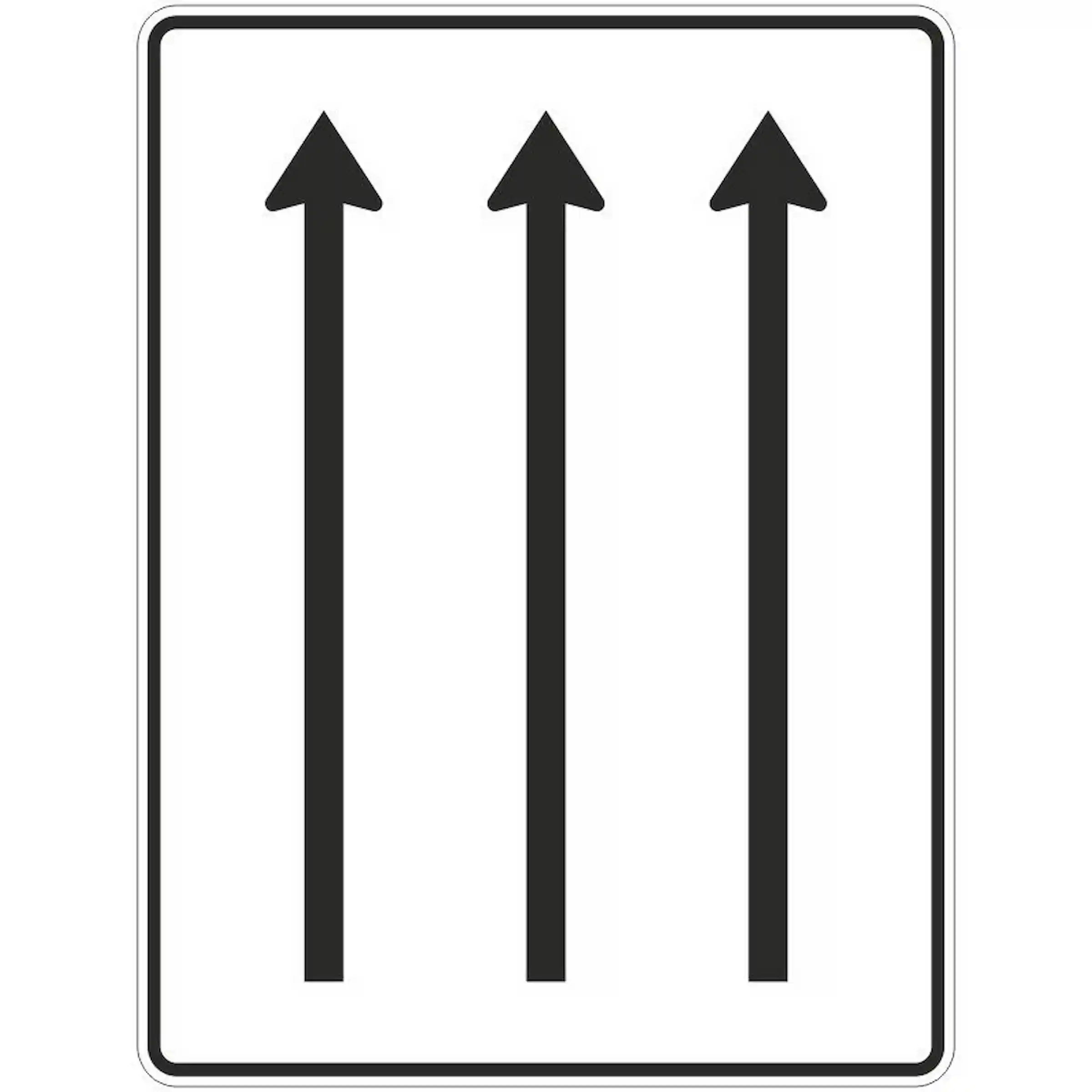 Verkehrszeichen 521-31 „Fahrstreifentafel“ - VZ 521-31